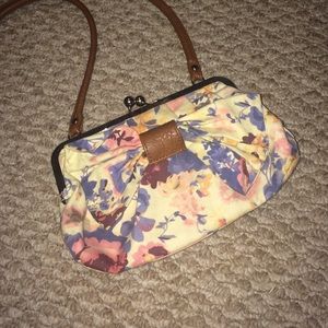 floral purse