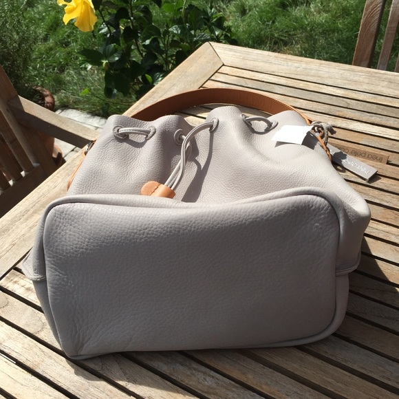 Linea Pelle dove grey bucket bag - Picture 4 of 4
