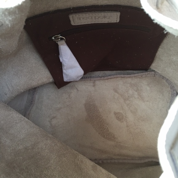 Linea Pelle dove grey bucket bag - Picture 3 of 4