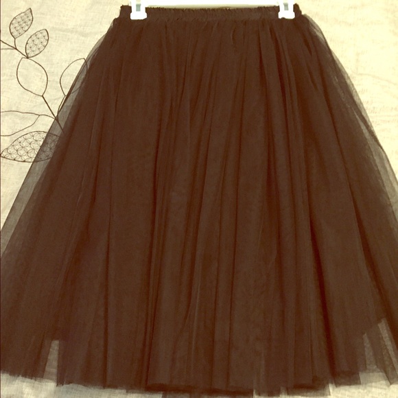 Black tutu skirt