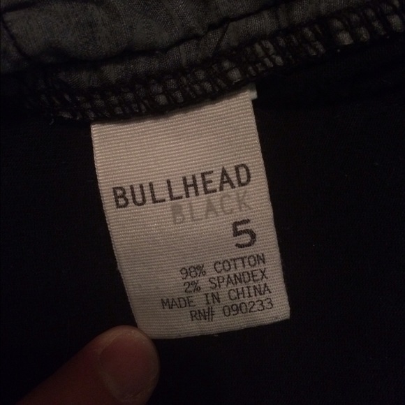 Black bullhead shorts - Picture 3 of 3