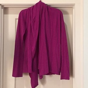 Alternative apparel plum cardigan