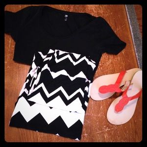 🚫Traded Rue21 Chevron maxi skirt