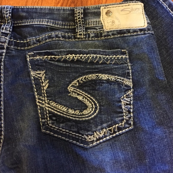 Silver jeans