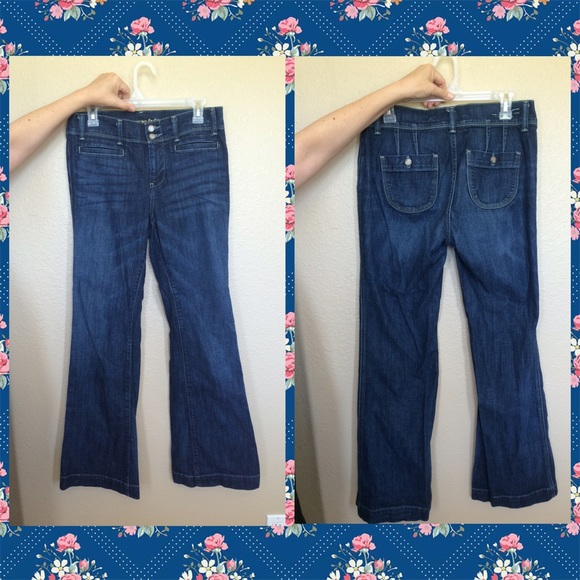 High Waisted Bell Bottom jeans