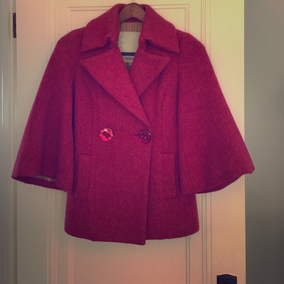Beth Bowley Raspberry Wool Jacket - Picture 1 of 3