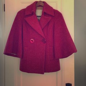 Beth Bowley Raspberry Wool Jacket