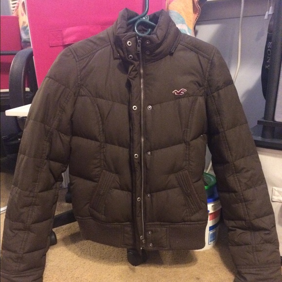 ⛔️SOLD⛔️ Brown Hollister Winter Coat