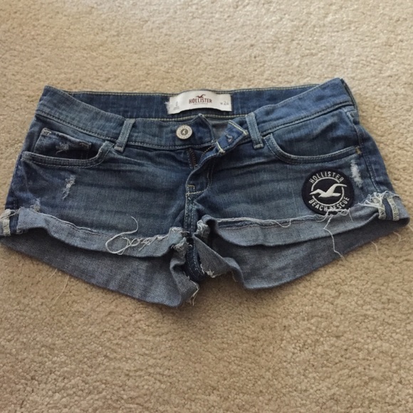 Hollister jean shorts