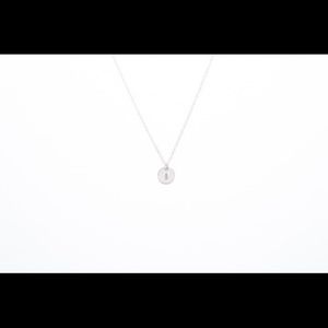 Initial "T" sterling silver Necklace