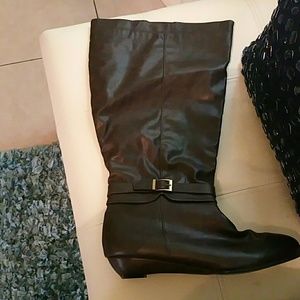 Chocolate brown boots