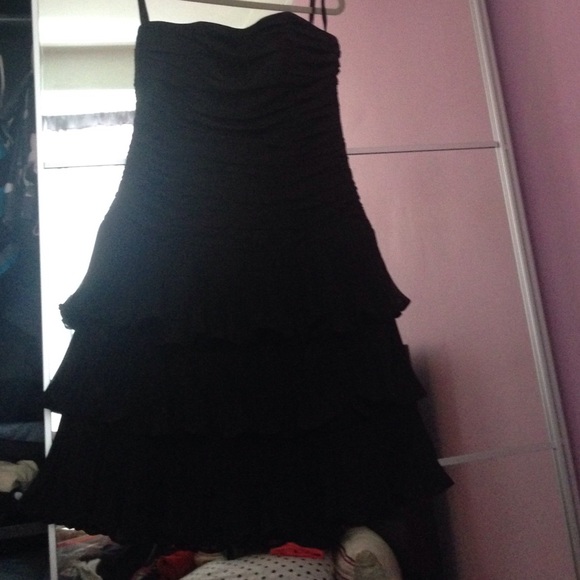 black dress