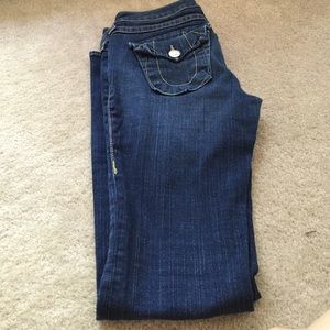 Boot cut style true religion jeans. Size 28