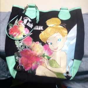 Tinker bell canvas tote