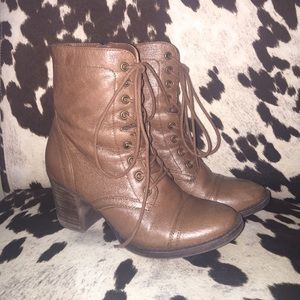 Steve Madden Brown Booties