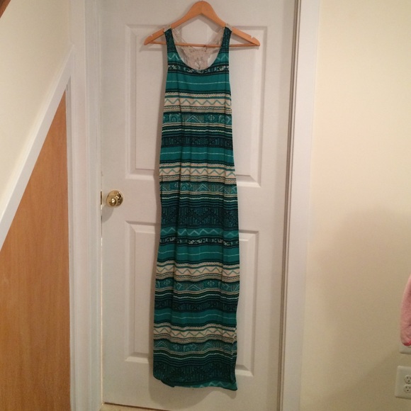 Tribal Lace Maxidress