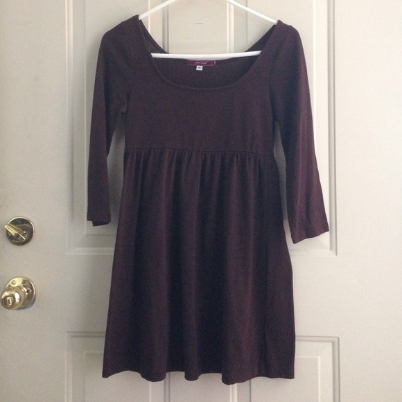 Brown PeasantStyle Sweater.