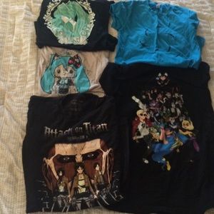 Anime/Homestuck t shirts