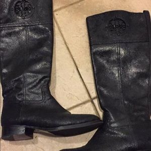 Tory burch tall riding boots