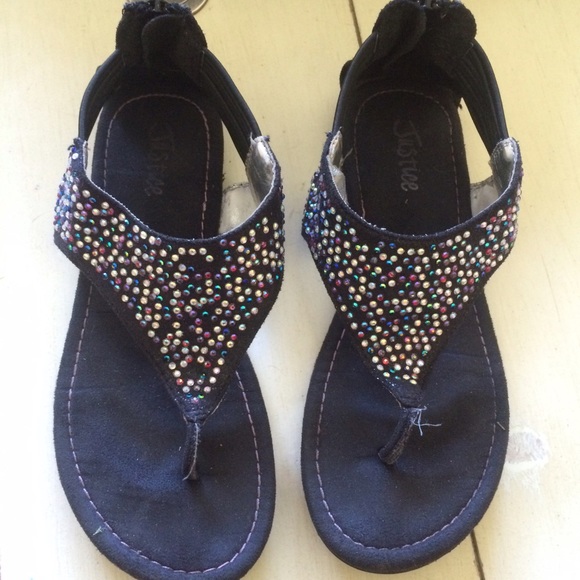 justice girls sandals