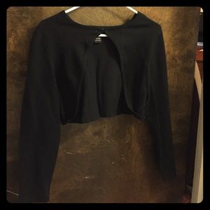 Cropped long sleeve cardi!