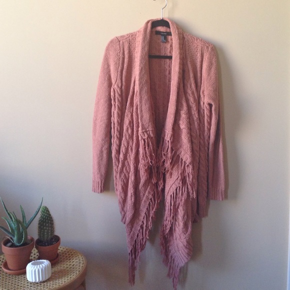 Forever 21 Sweaters - Boho Tassel Cardigan
