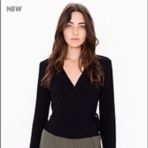 New American apparel crepe top, xs