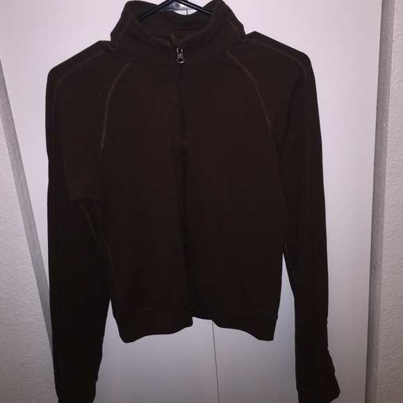 Brown active jacket