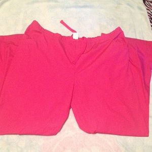 Pink Scrub Pants