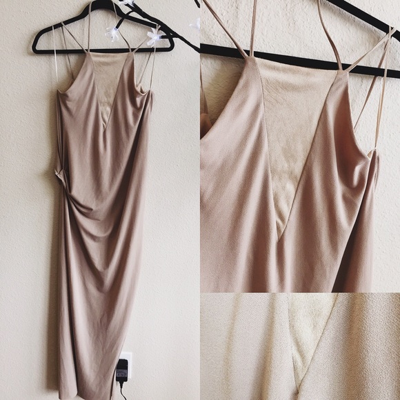 Zara Suede Maxi dress