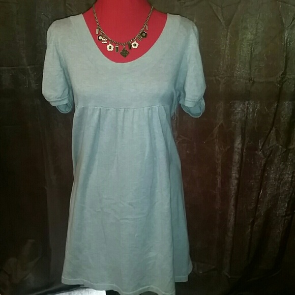 Cute grey babydoll dress