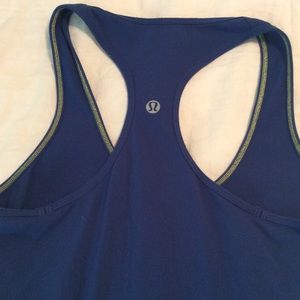 Lululemon blue tank