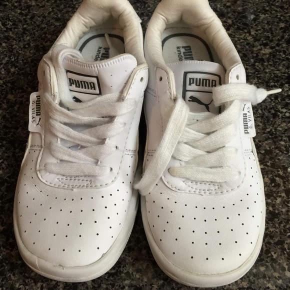 Puma Shoes Girl All White Puma Sneaker Poshmark