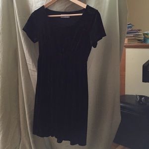 American Apparel Crushed Velvet Babydoll