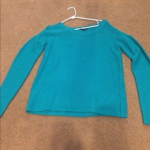 Knit Turquoise Sweater