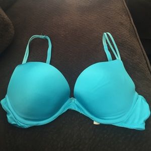 Victoria's Secret Teal Blue Push Up Bra