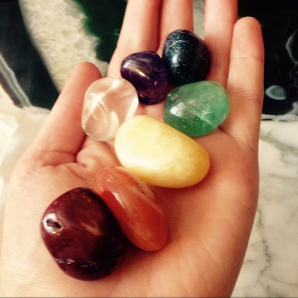 Vintage Chakra balancing mineral crystal set. - Picture 2 of 3