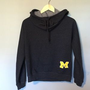 Michigan large neck sweater