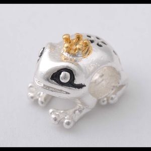 Sterling Silver Frog Charm