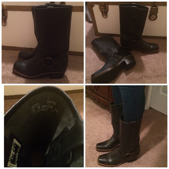 🚫SOLD🚫Black Frye Harness boots - Picture 3 of 4