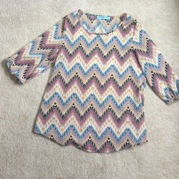 Fun colorful blouse