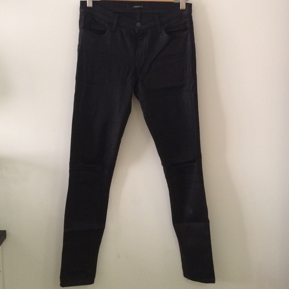 J Brand coated skinnies
