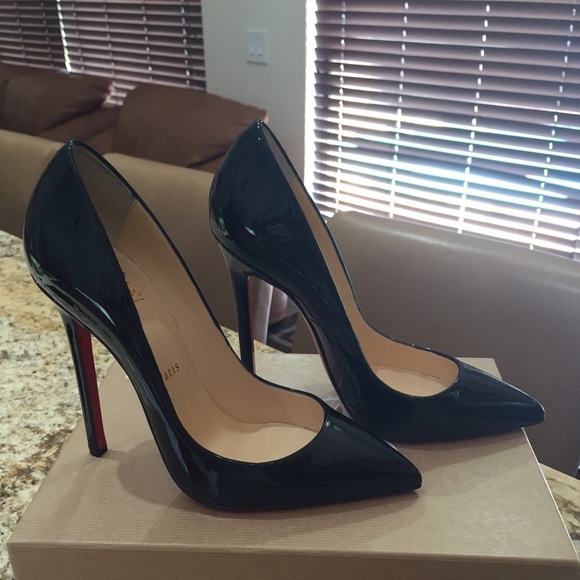Christian Louboutin Pigalle black patent size 39 - Picture 3 of 4