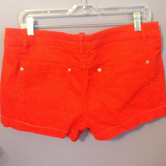 Blood Orange Jean Shorts - Picture 2 of 2