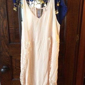 Free people pink eyelash slip