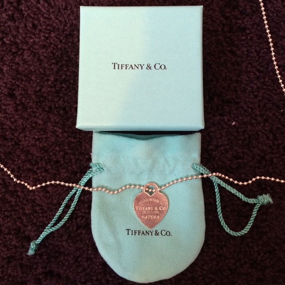 Tiffany dogtag necklace