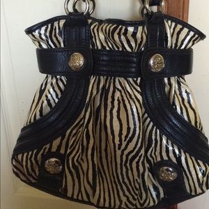 Kathy Zebra Printed Bag