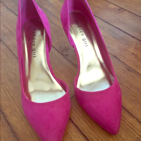 Madden Girl Shoes - Fushia pink heels