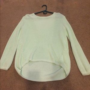 Banana Republic Mint Green Knit Sweater