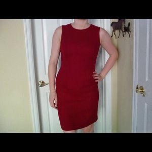 Ann Taylor red dress